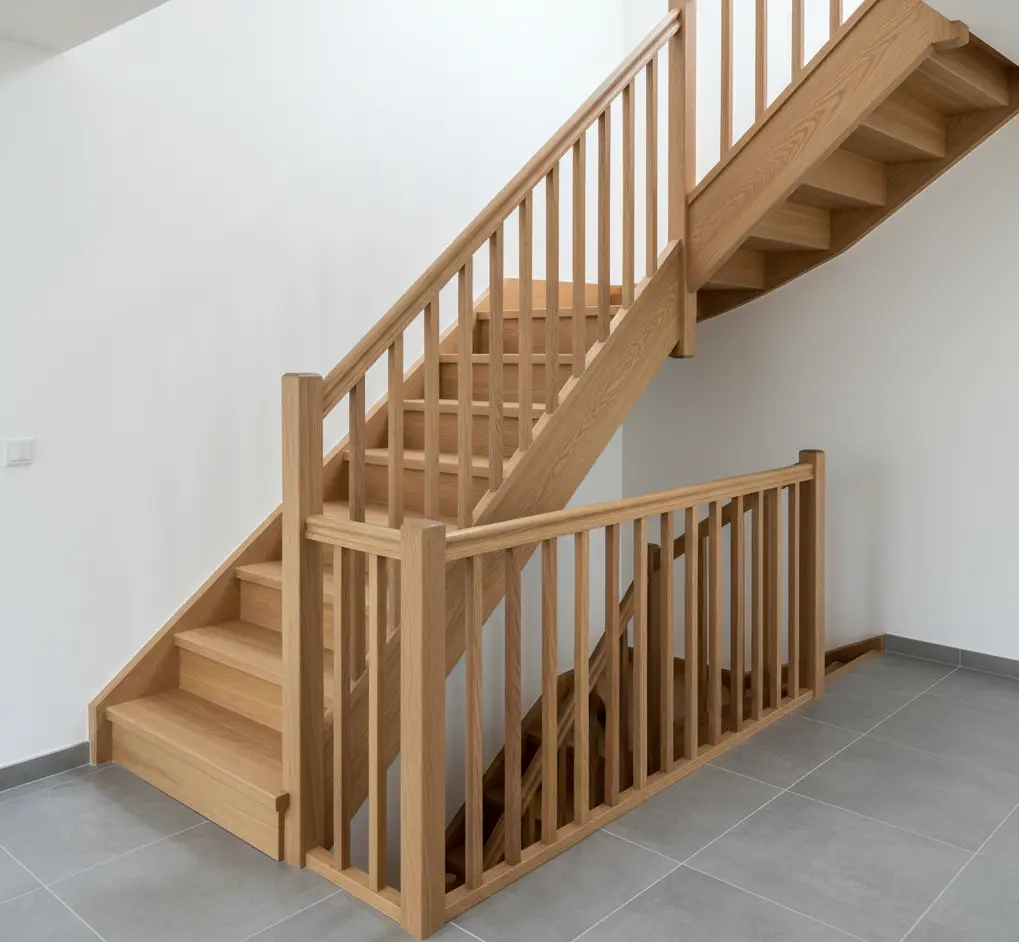 Escalier sur mesure dans l’Ain – Fabricant bois et métal